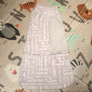 microfleece swaddle
